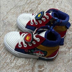 Paw patrol Kids High-Top Sneakers - Red, Blue, White